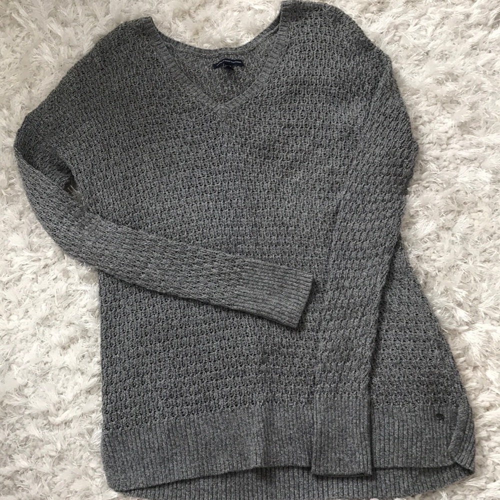 Long sleeve knit sweater, AEO, small